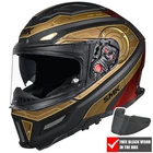 SMK Agnar Cyborg MA237 Black Gold Red