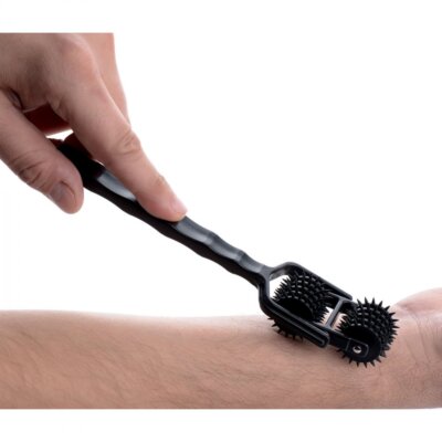 Transfix 10 Reel Dual Pinwheel Wartenburg Wheel BDSM Sex Toy Sensation Enhancer | eBay Transfix 10 Reel Dual Pinwheel Wartenburg Wheel BDSM Sex Toy Sensation Enhancer | eBay