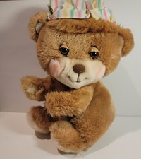 VTG 1985 Fisher Price Teddy Beddy Bear Bedtime Plush Sleepy Pajamas Toy Animal