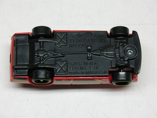 2020 HOT WHEELS '71 DATSUN 510 WAGON MOMO RED JDM KADIOHOUSE LOOSE RARE UNSPUN - Picture 6 of 6