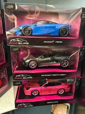1:24 scale jada pink slips. Fully completed 6 car set. Brand