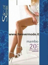 6 Women's Silca Mambo Matte Lycra Body Container Tights Art Mambo 20