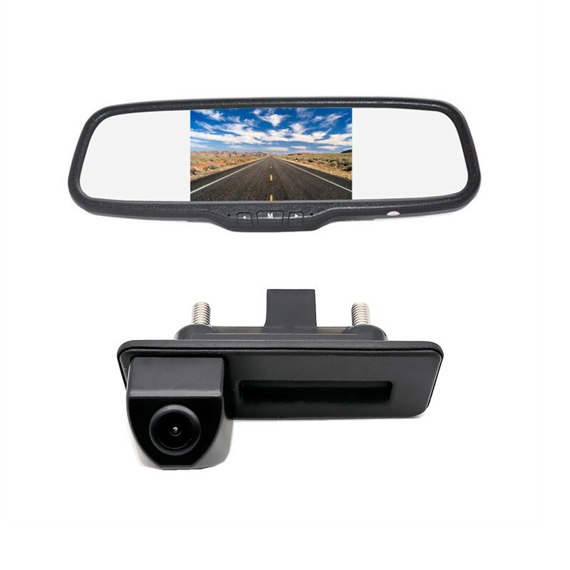 RearView Backup Camera Mirror Monitor Kit for Audi A1/A4L/Q3/Q5/S5