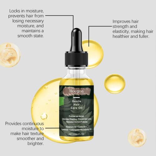 1*30ml Rosemary Hair Oil for Hair Growth Oil, Stop Hair Loss - Hot - Picture 10 of 15