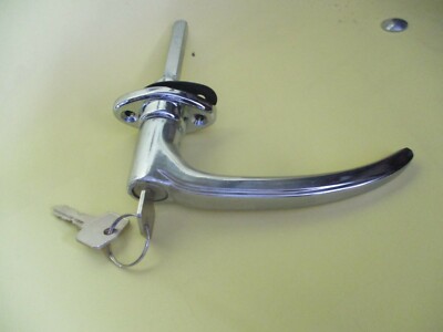 Vintage Door Handle Door Handle Handle Chrome 8x8mm 36mm 130mm Lockable DKW BMW DB