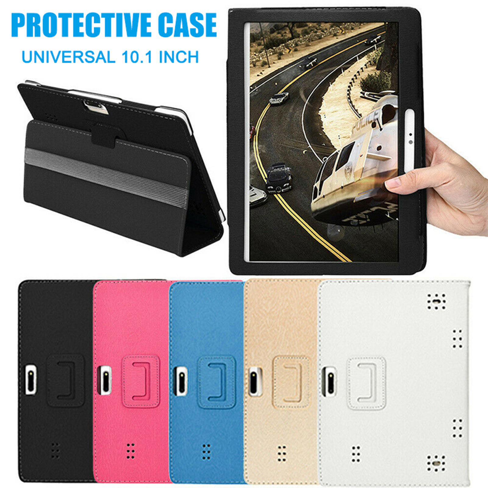 Universal 10/10.1 Inch Leather Stand Cover Case for AndroidTablet PC