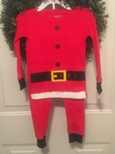 Carter s Santa Claus Pajamas Size 2T NWT