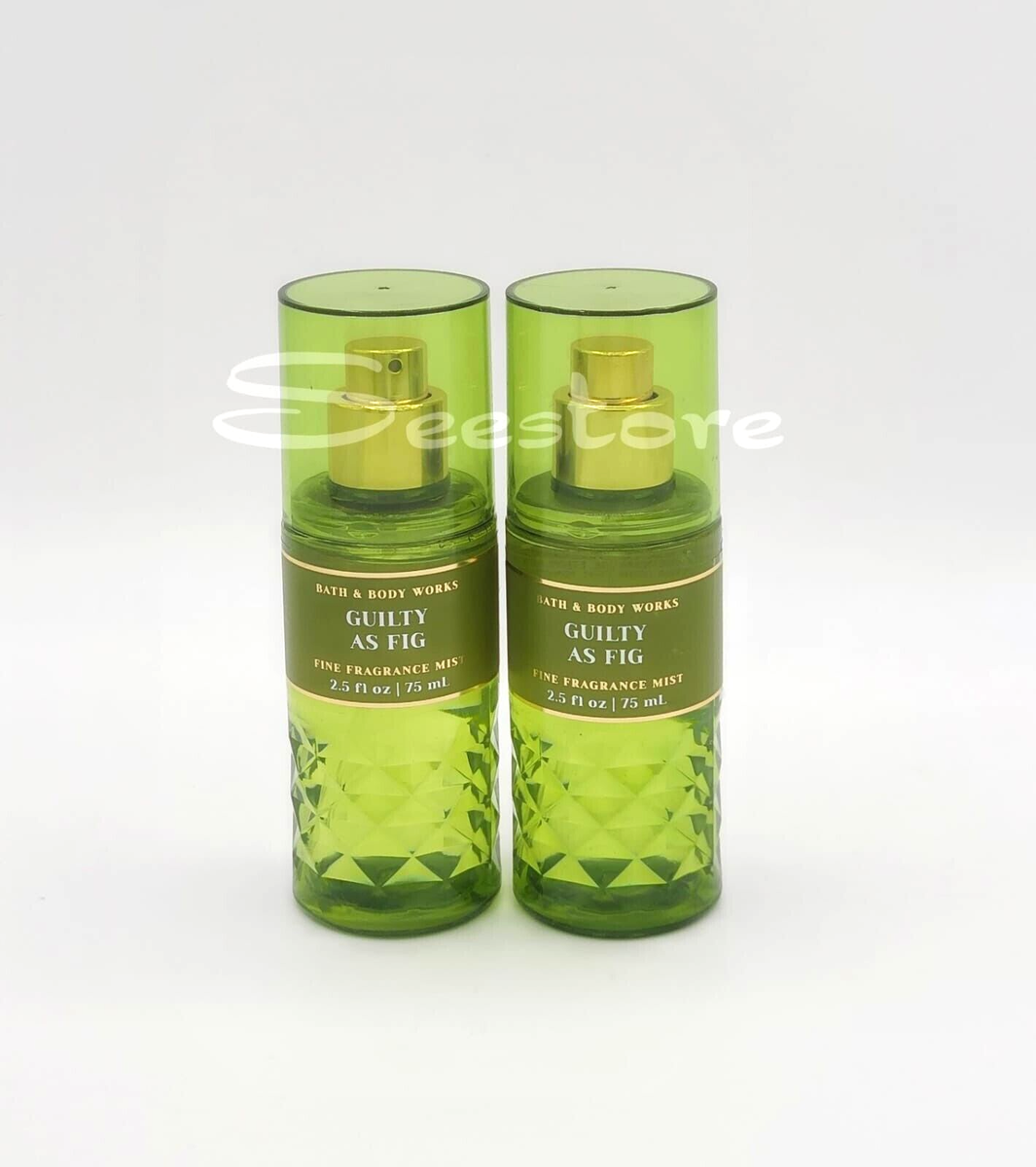 Bath Body Works Guilty as Fig Fragrance Body Mist Travel Size