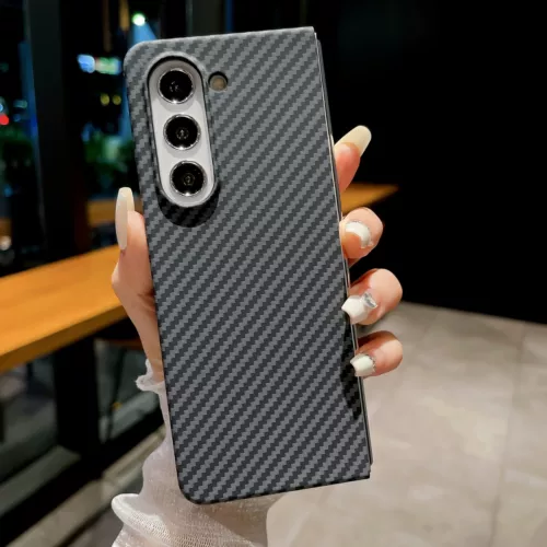 Carbon Fiber Patterned Slim Matte Case For Samsung Galaxy Z Fold 5 Fold 6 Cover - Picture 6 of 15