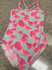 Girls Oshkosh Swimsuit Size 12 Watermelon