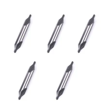 HSS Standard Center Drills Combined Countersink Bits Set 5 PC No.3 60 Degree