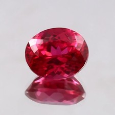 AAA Natural Flawless Pegion Red Mozambique Ruby Oval Loose Gemstone Cut 10x8 MM