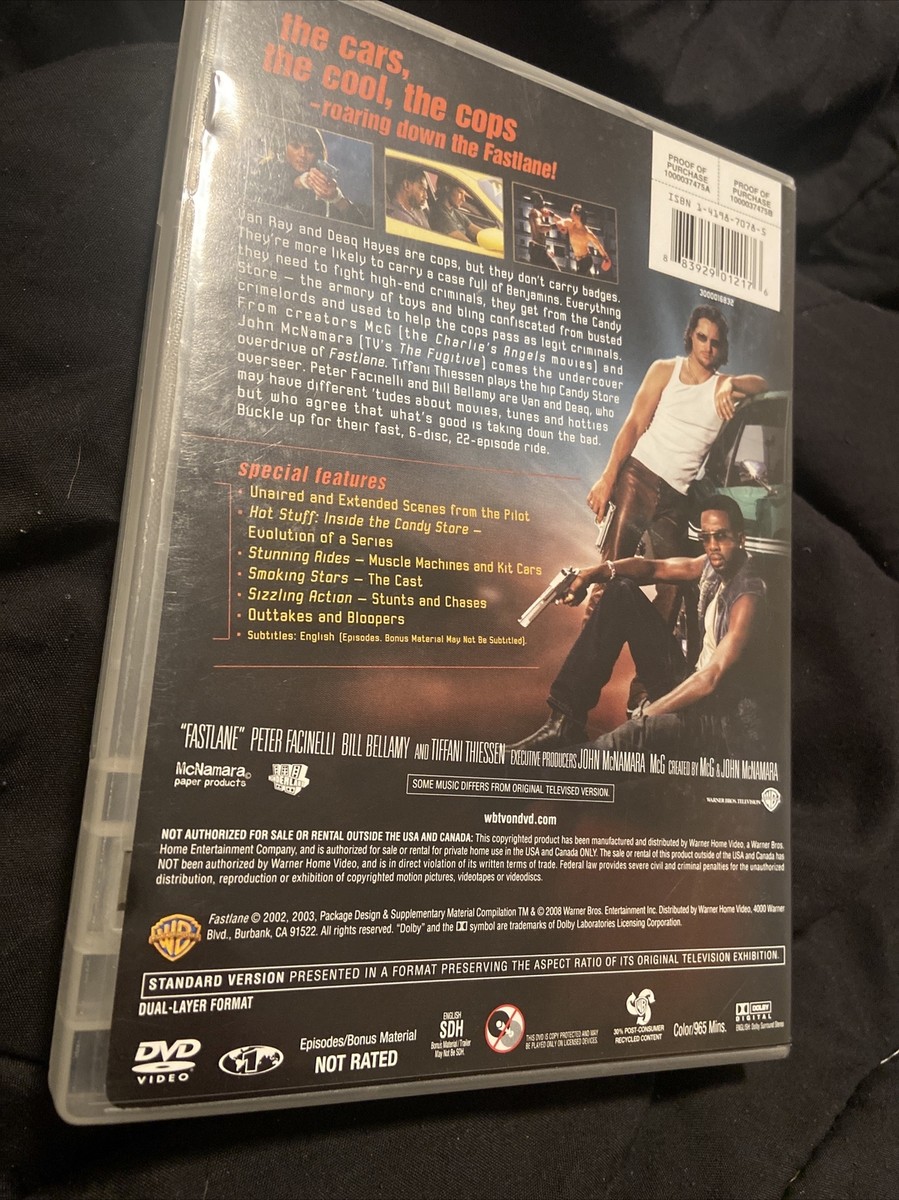(未使用･未開封品)Fastlane: Complete Series [DVD] Fastlane -The Complete Series (DVD, 6 DISC) TIFFANI THIESSEN