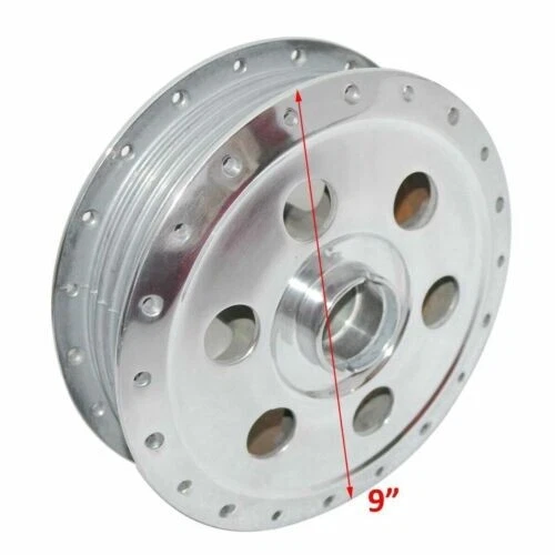 Passend für - Triumph Norton RE Bullet Classic Twin Leading 9" Bremstrommel Nabe vorne - Bild 2 von 4