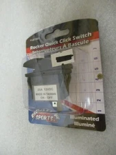 B4B Boater Sports 51355 Rocker Quick Click Switch OEM New Factory Boat Parts