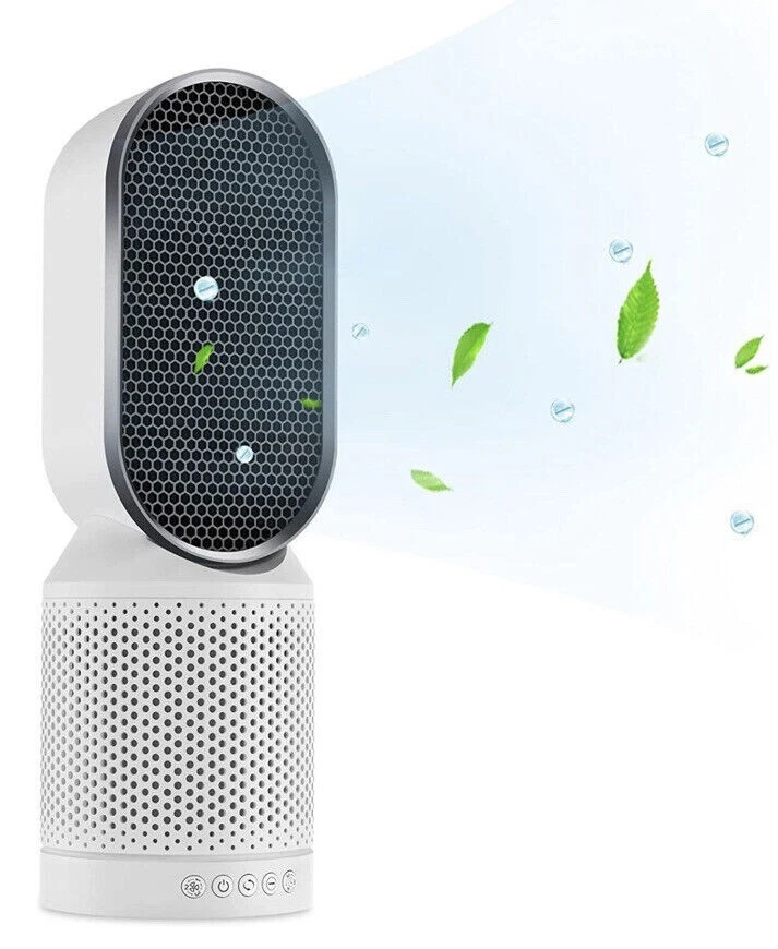 Air Purifier for Bedroom, QUEENTY Air Purifier with H13 True HEPA Filter