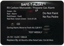 MTI Industry 25-741-BL Safe-T-Alert Carbon Monoxide Propane Leak Detector