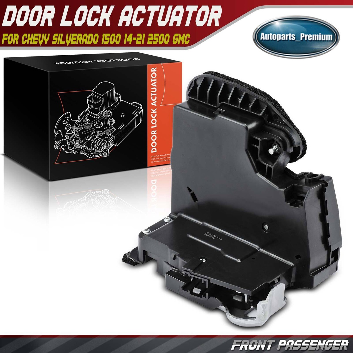 Door Lock Actuator for Chevrolet Silverado 1500 2014-2021 2500 GMC