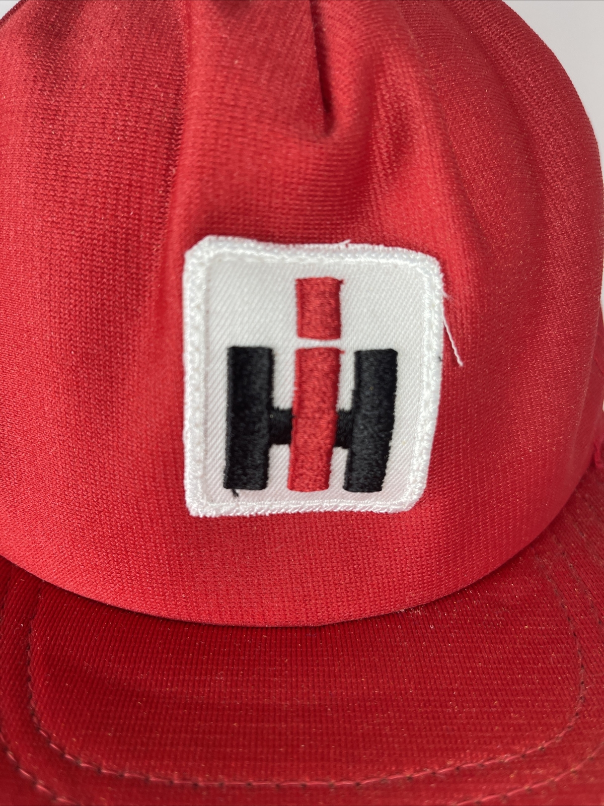 Vintage IH International Harvester Patch Logo Trucker… Gem