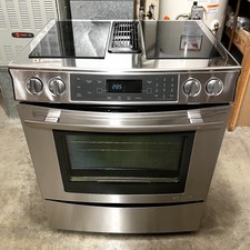 downdraft electric stove and oven