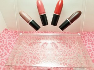 mac snowball lipstick set