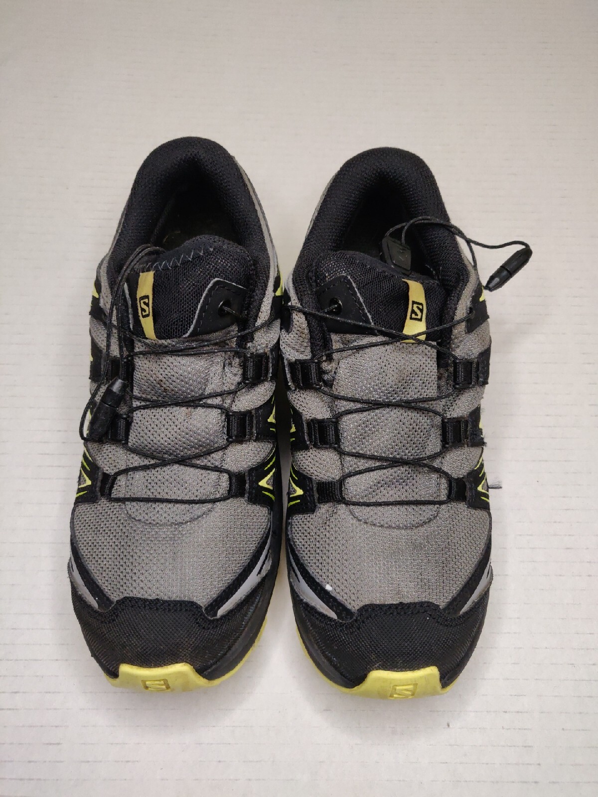 Scarpe da trail running Salomon XA PRO 3D impermeabili da donna taglia: 5 grigio giallo #411241