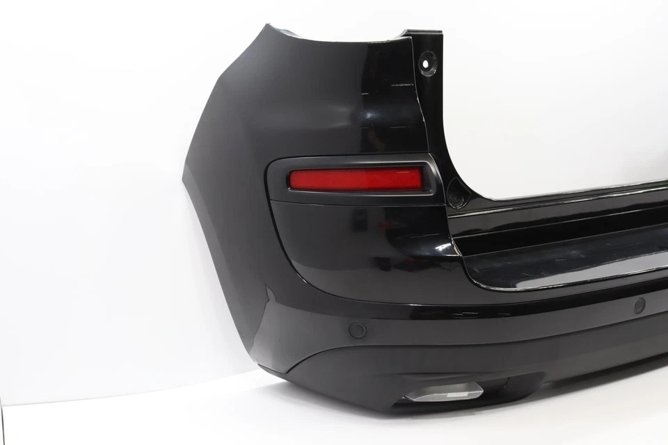 Conjunto de panel de cubierta de parachoques trasero Fiat 500L Pop 2018-2020 OEM NEGRO_PXN Foto 2 de 4