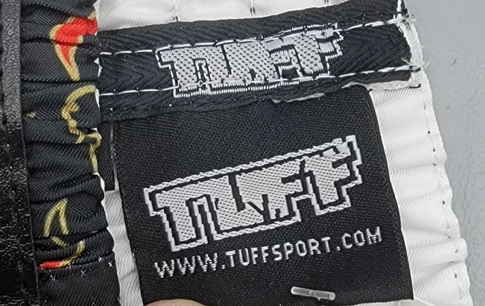Tuff Sport Muay Thai Shorts Kickboxing Trunks Size Gym Martial Arts Training - Image 4 of 4