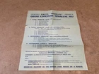 RARE 1957 MINIALUXE GRAND CONCOURS ADVERTISING LEAFLET