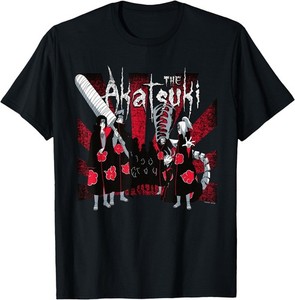 akatsuki dress shirt Naruto Shippuden Akatsuki Clouds Woven Button-Up
