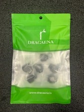 dracaena.io 6 Pack G1/4" Thread to 14mm Outer Diameter, Hard Tubing Compressi