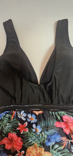 Womens 1 Piece Tropical Design Swimwear Size 1X - Picture 5 of 7