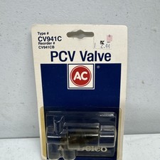 NOS AC Delco PCV Valve CV941C Made in the USA FREE KNART STICKER IN CARD