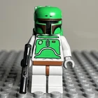 LEGO Star Wars Boba Fett Minifigure Bluish Grays 6209 6210 sw0002a 2006 - 3i