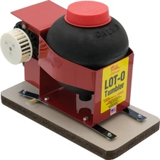 Lot-O Tumbler Single Barrel Vibrating Rock Polishing Tumbler