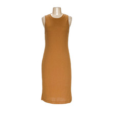 Women's Nine West Brown Midi Bodycon Dress