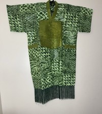 African Print Dress Women's Fashion. With Two Pocket Side. Size: L , XL.