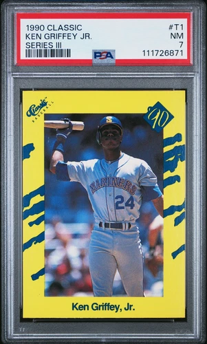 New Listing1990 Classic #T1 Ken Griffey Jr. Series Iii PSA 7