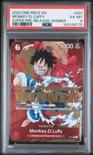 Monkey.D.Luffy [Winner] P-001 One Piece Promotion Cards for sale