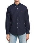 Polo Ralph Lauren Garment Dyed Oxford Shirt Navy Mens - Custom Fit