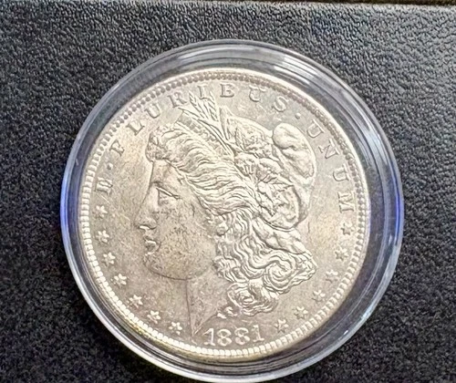 🔥1881-0 Morgan Dollar 90% Silver CoinSnap analysis is Fine to AU🔥