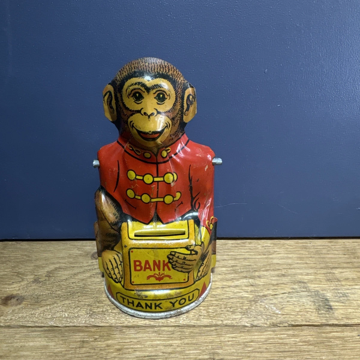 Tin Litho Bank In Collectible Mechanical Banks for sale | eBay