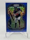 2021 PANINI PRIZM JORDAN AKINS BLUE SHIMMER PRIZM #D 10/25 SP