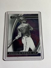 2021 Panini Chronicles Titan Ronald Acuna Jr. #2 Atlanta Braves Baseball Card
