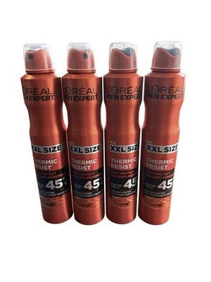L'Oréal Men Expert THERMIC RESIST Antiperspirant Deodorant Spray XXL 300ml 4 Pk