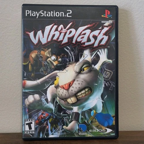 Eidos Whiplash Sony PlayStation 2, 2003, Manual, Case, Disc