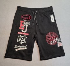 Ecko Unltd Men’s Graphic Shorts Black Size LARGE All City Streetwear