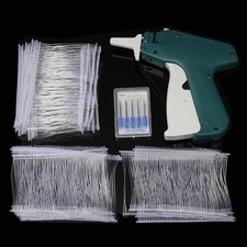 Clothes Price Tag Gun Labeler with 1000 White Barbs  5 Steel Needles