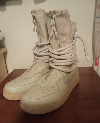 Nike SF Air Force 1 High Rattan Winterized Lace/Zip Brown AA1128-200 2017