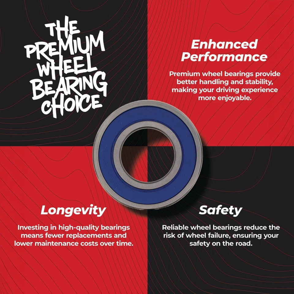 All Balls 25-1386 Wheel Bearing Kit Rear For Kawasaki ZX10R 04-10 Foto 4 de 4